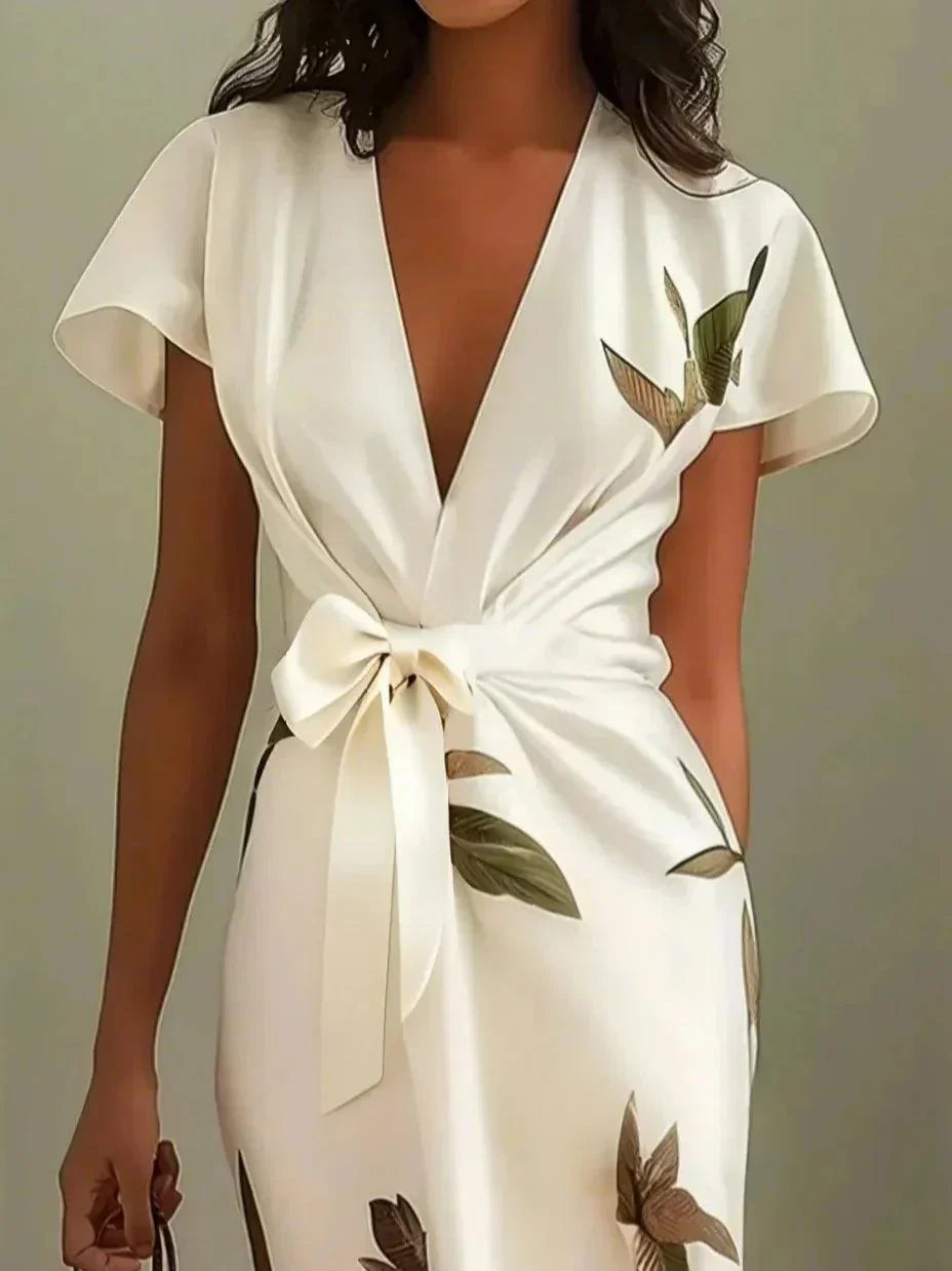 Amira | Stilvolles Wickelkleid