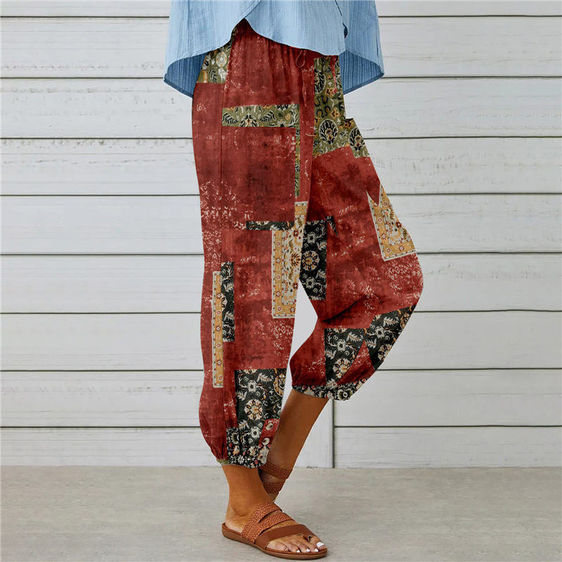 Shantal - Boho Bedruckte Hose