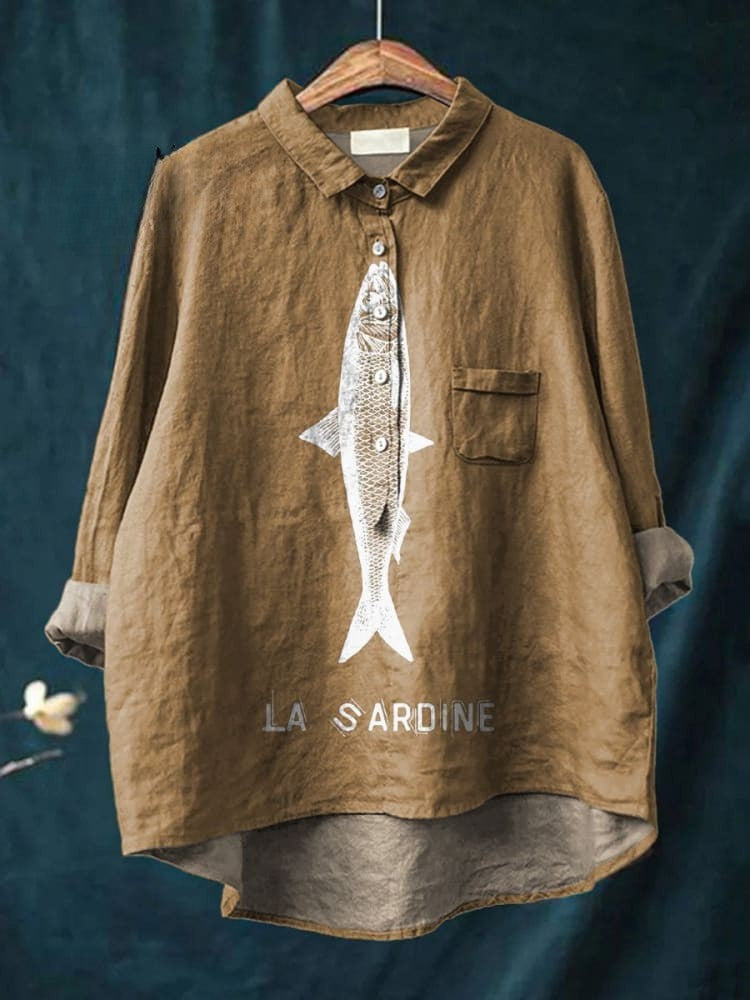 Lily | Sardine Graphic Tee