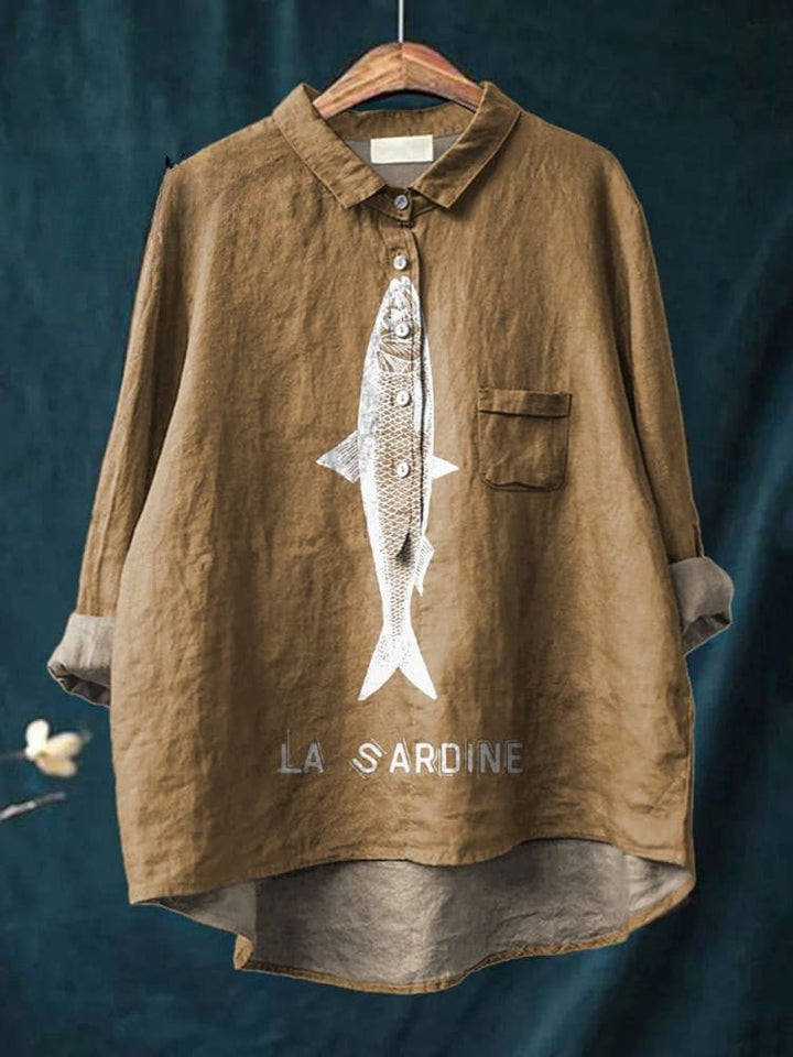 Lily | Sardine Graphic Tee