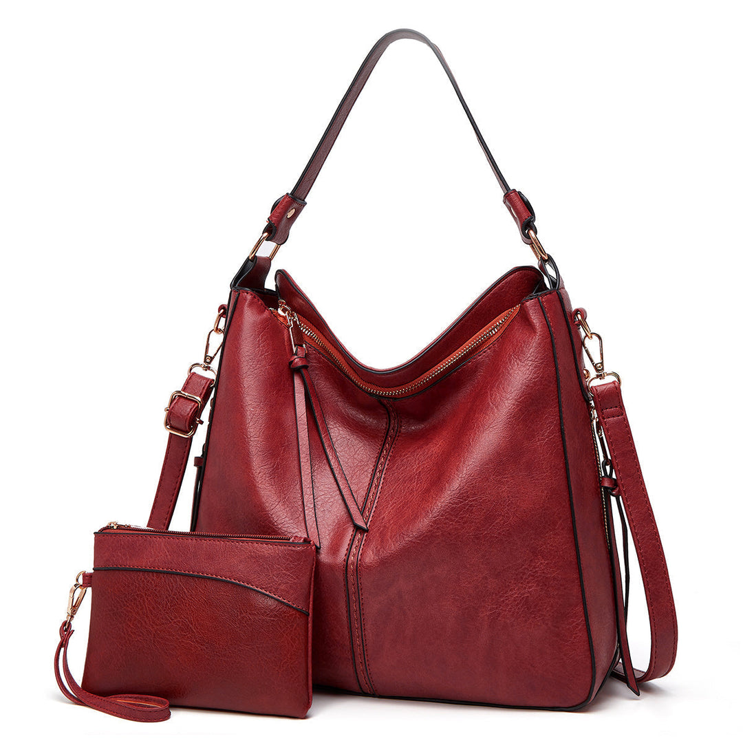 Brooklyn™ Tote Elegance | Große Kapazität Schultertasche