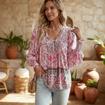 Luma - Sommer Blumenoberteil