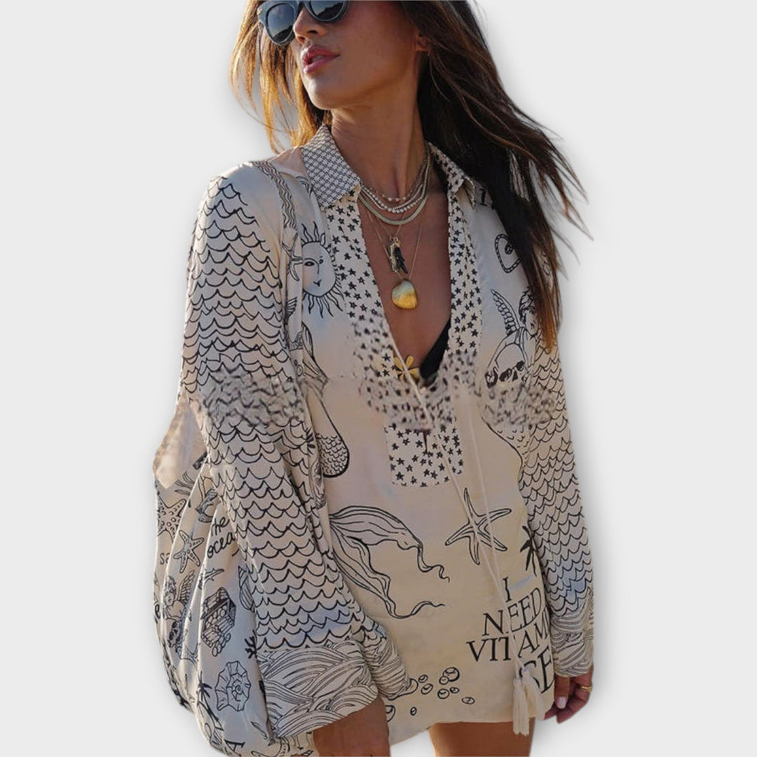 Siandra - Entspanntes Strandkleid