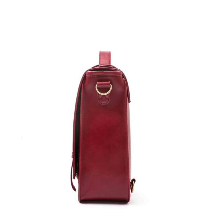 Vintage Kissé Bag in Blau-Rose