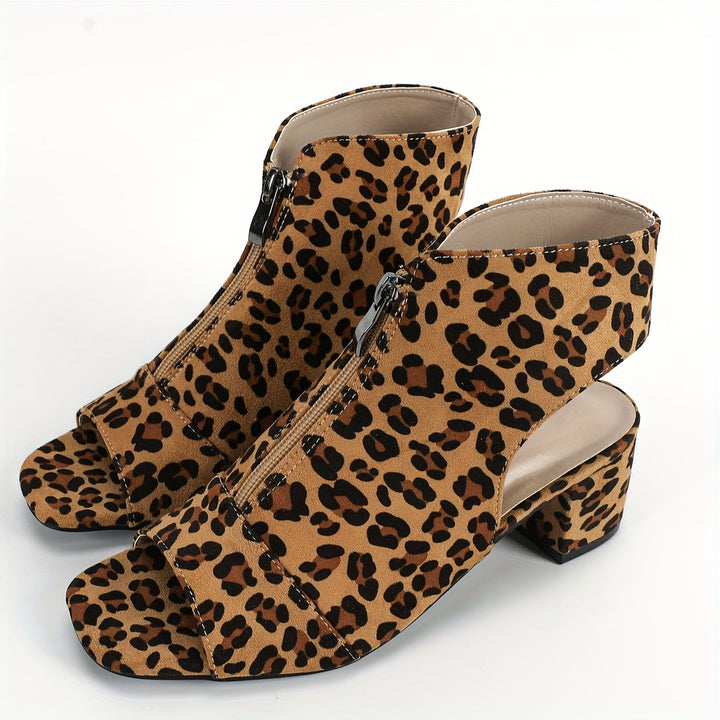 Sierra – Wild Zip-Front Peep Toes