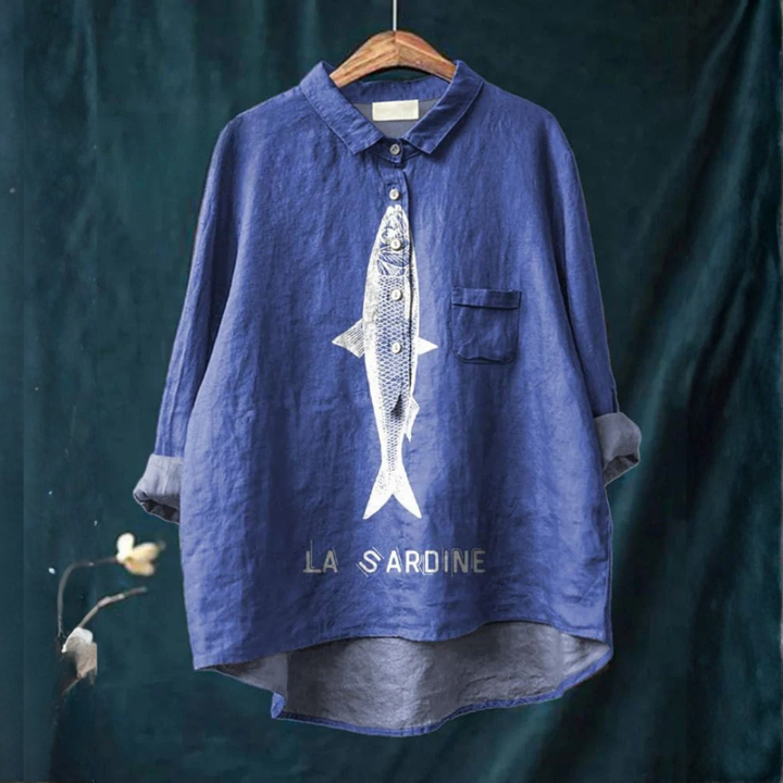 Lily | Sardine Graphic Tee