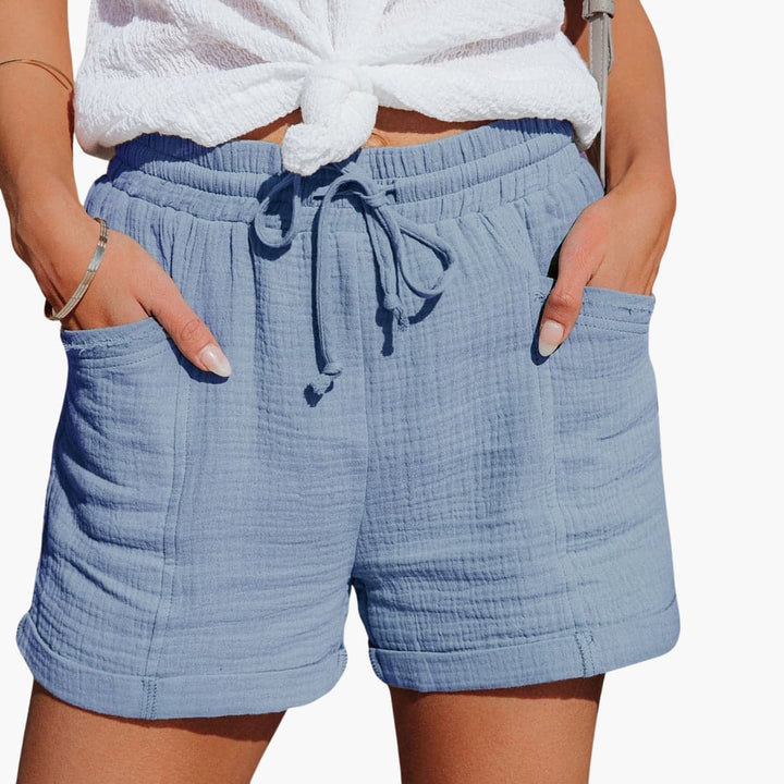 Emma | Stilvolle Freizeitshorts mit Kordelzug