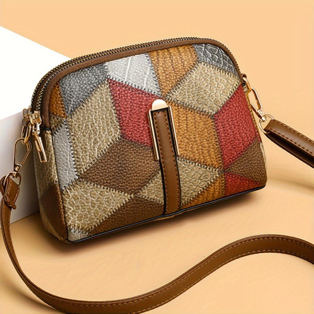 Luna | Mini Umhängetasche im Patchwork