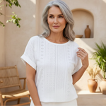 Orlena - Lässiges Spitzenoberteil