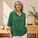 Mireina - Lässige Lockere Bluse