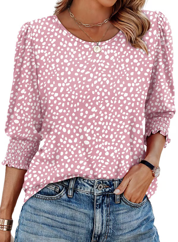 Kaela - Bedrucktes Charm Top