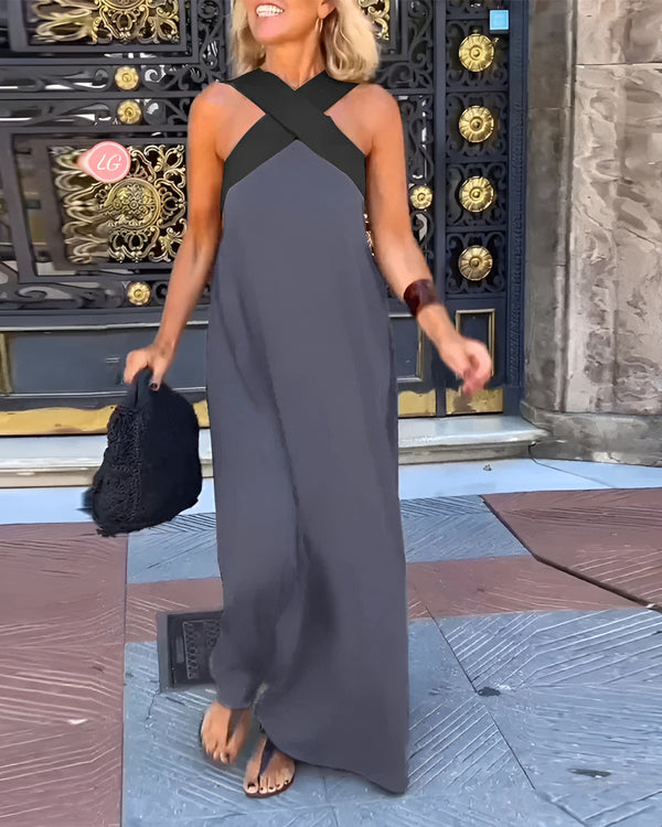 Esther - Maxikleid mit Neckholder