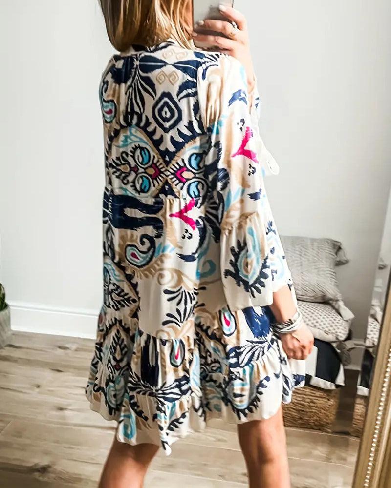Veronique - Bohemian Tunika Kleid