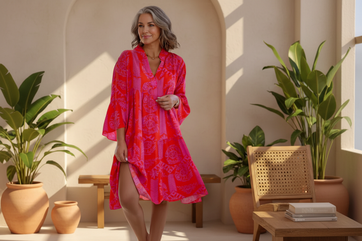 Joyce - Elegantes Boho Chic Kleid