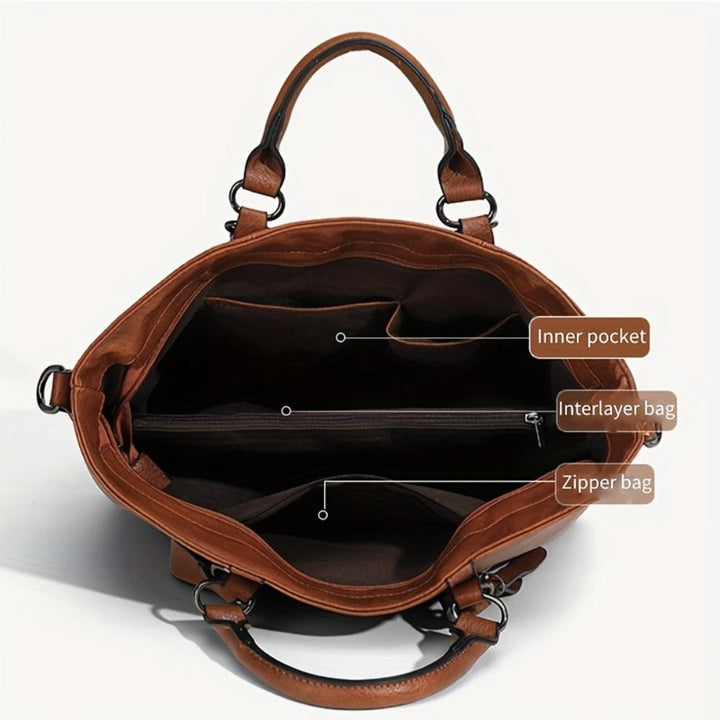 Charlottes Klassische Eleganz | Vintage Tote Bag