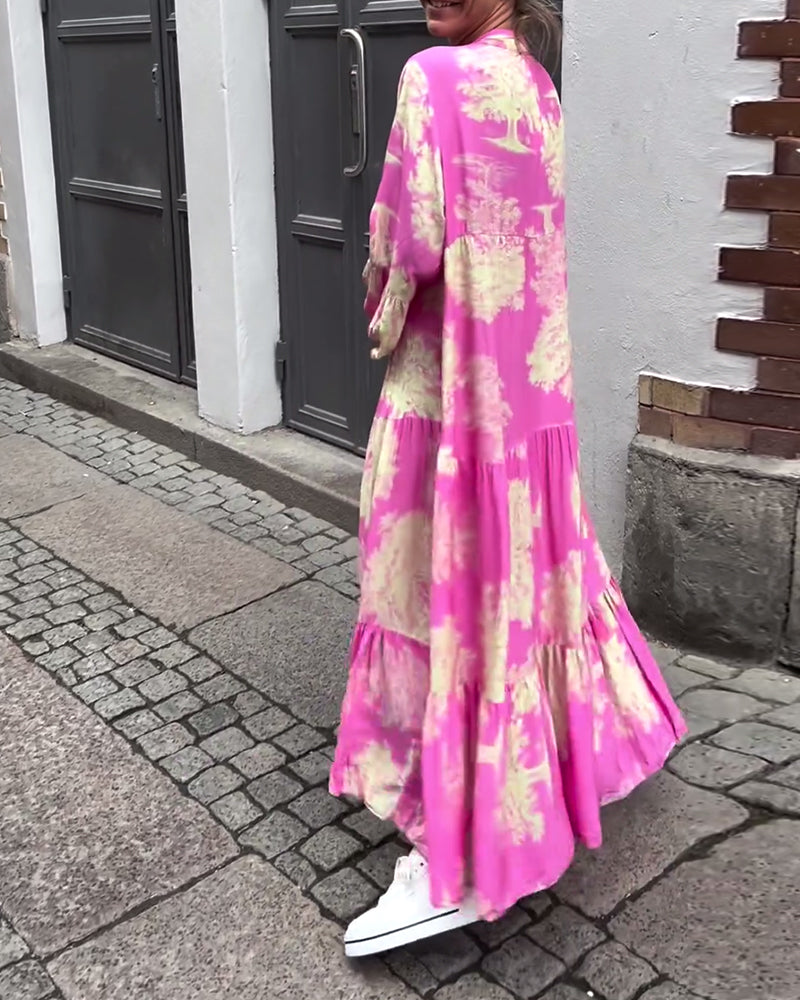 Ophelia - Langes Fließendes Kleid