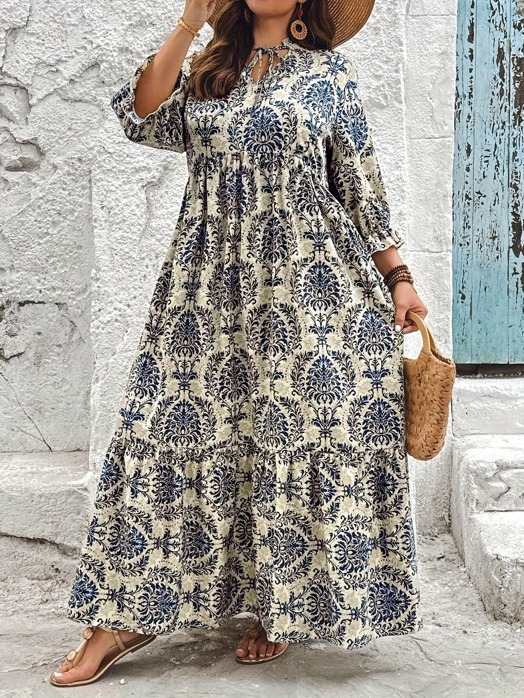 Molly - Boho Mosaik Kleid