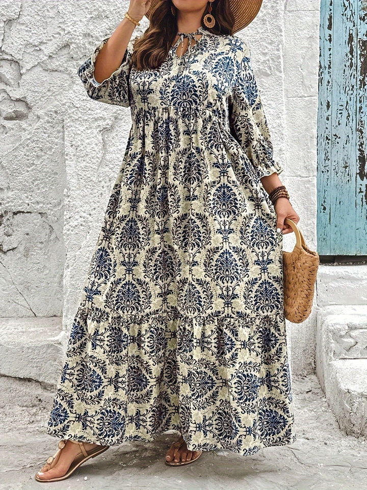 Molly - Boho Mosaik Kleid