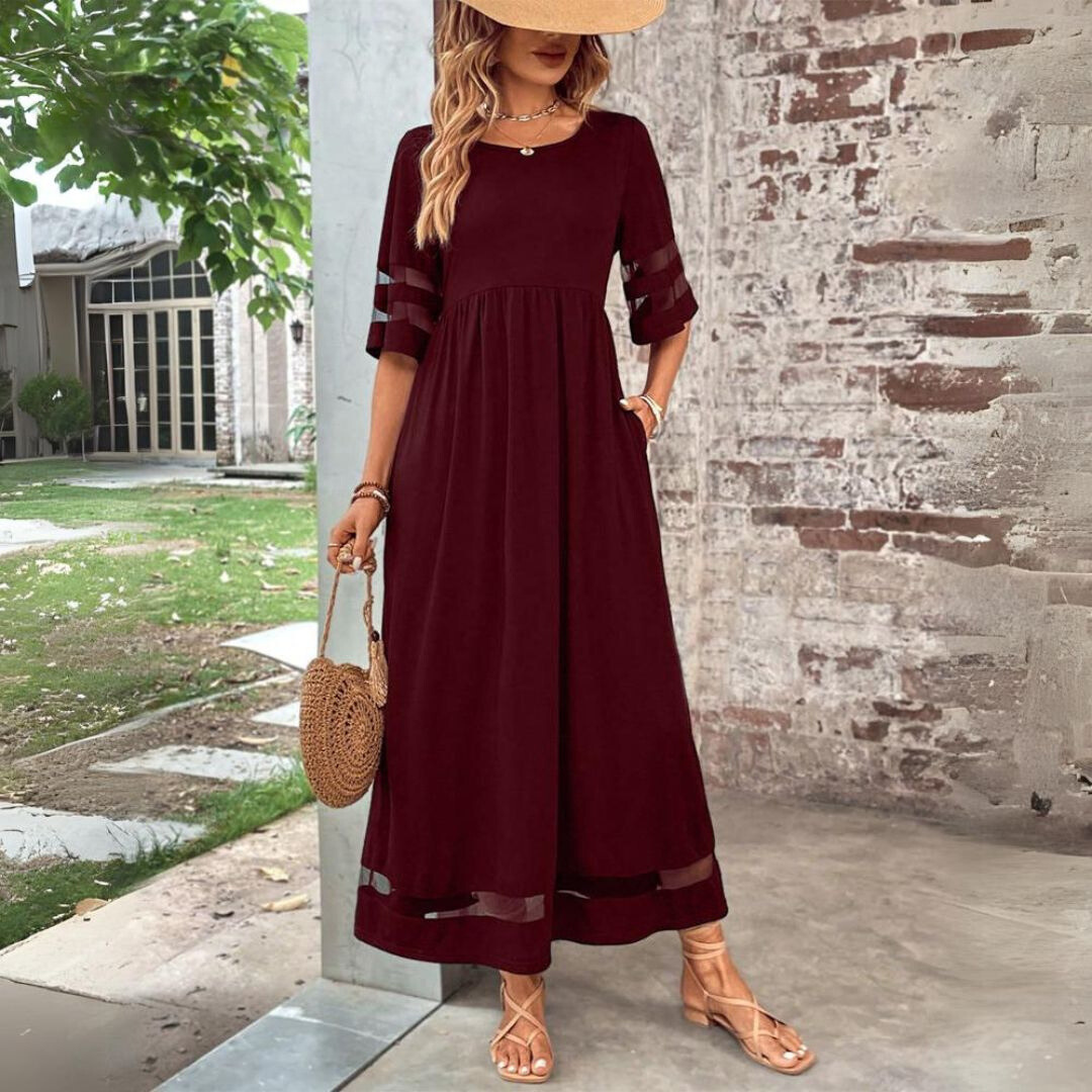 Aubrey™ – Figurbetontes Midi-Kleid für ein Wohlfühl-Bauchgefühl