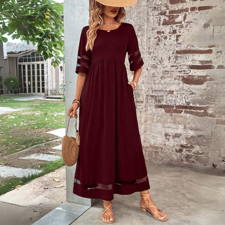 Aubrey™ – Figurbetontes Midi-Kleid für ein Wohlfühl-Bauchgefühl