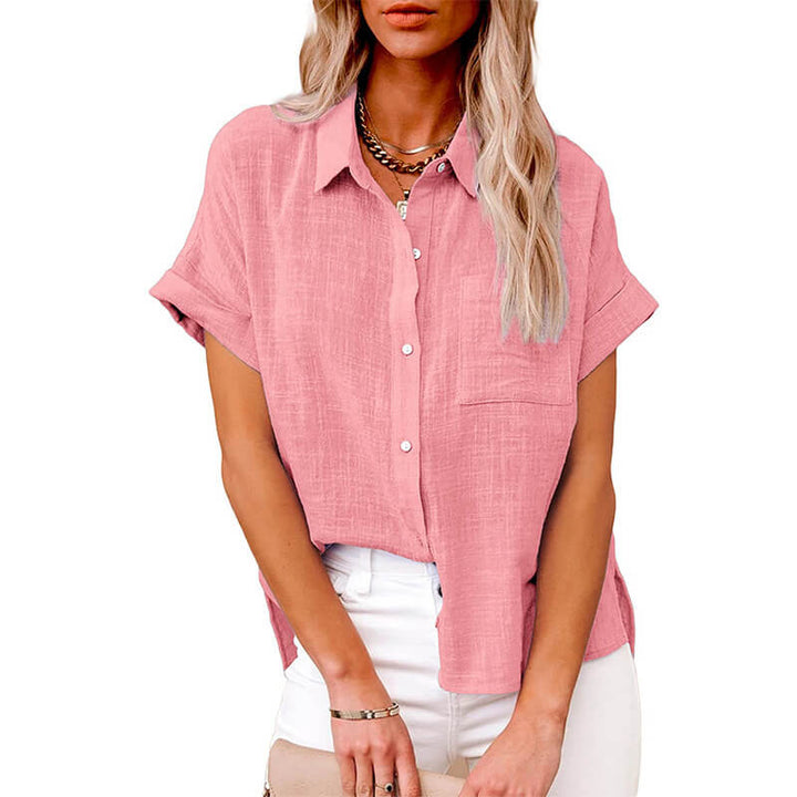 Miraqua - Zeitlose Button-Up Bluse