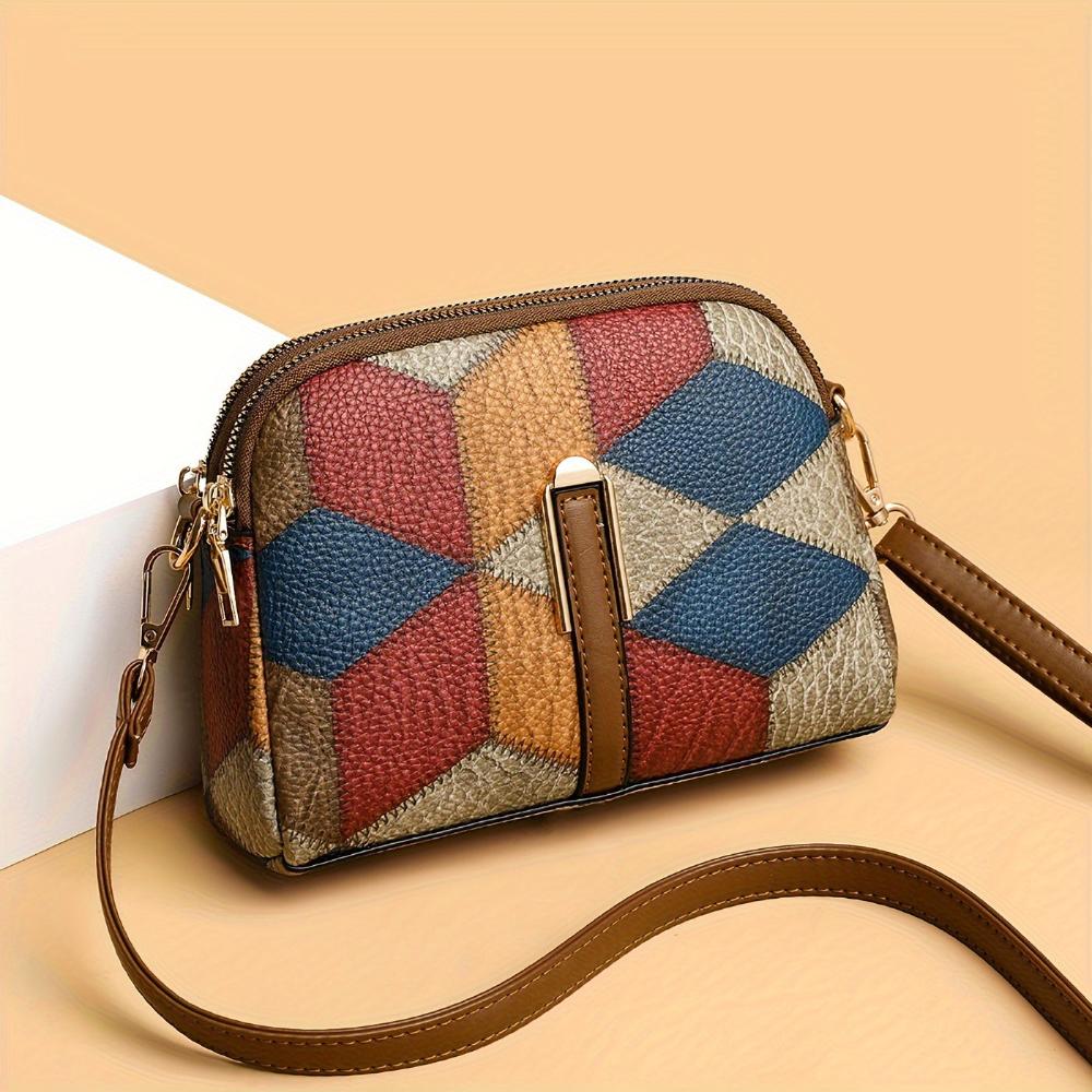 Luna | Mini Umhängetasche im Patchwork