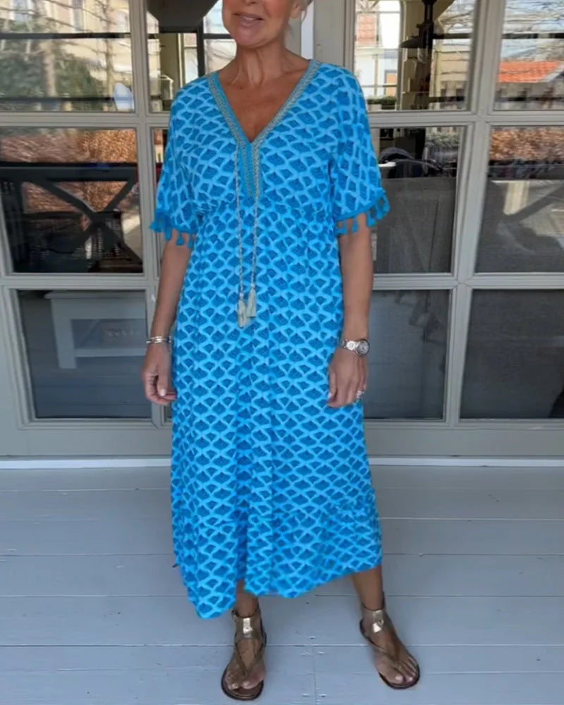 Felicity - Küstenwellen Kleid