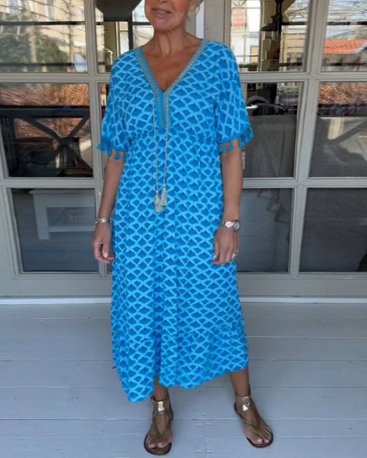 Felicity - Küstenwellen Kleid