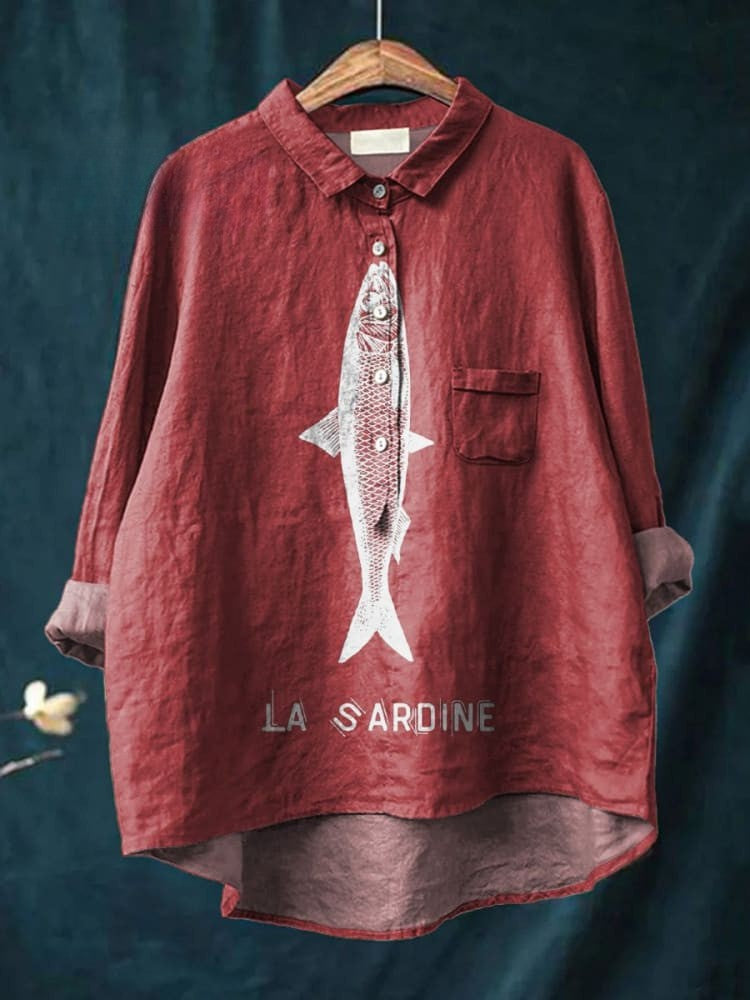 Lily | Sardine Graphic Tee