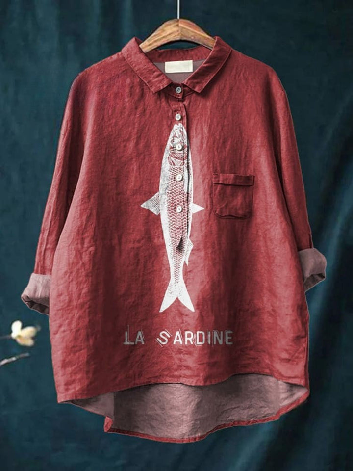 Lily | Sardine Graphic Tee