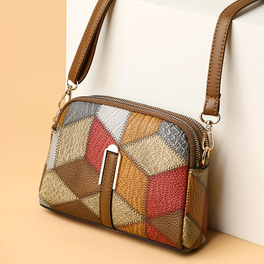 Luna | Mini Umhängetasche im Patchwork