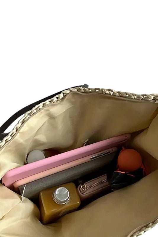 Gewebte Tragetasche – Khaki