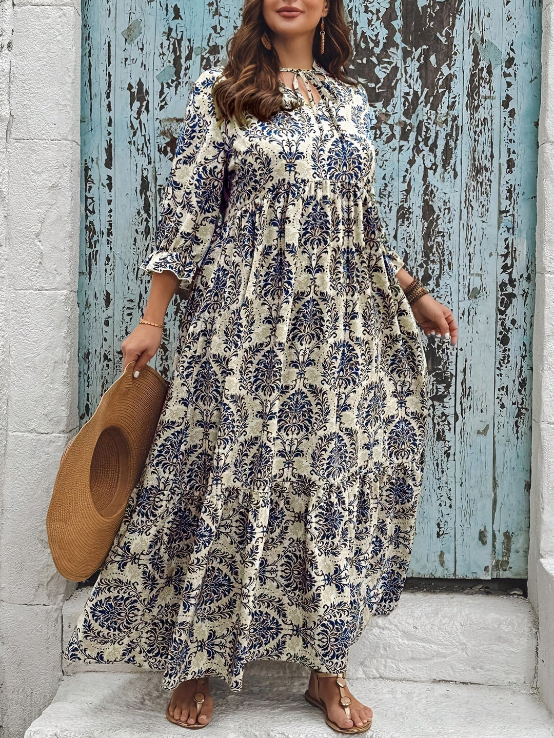 Molly - Boho Mosaik Kleid