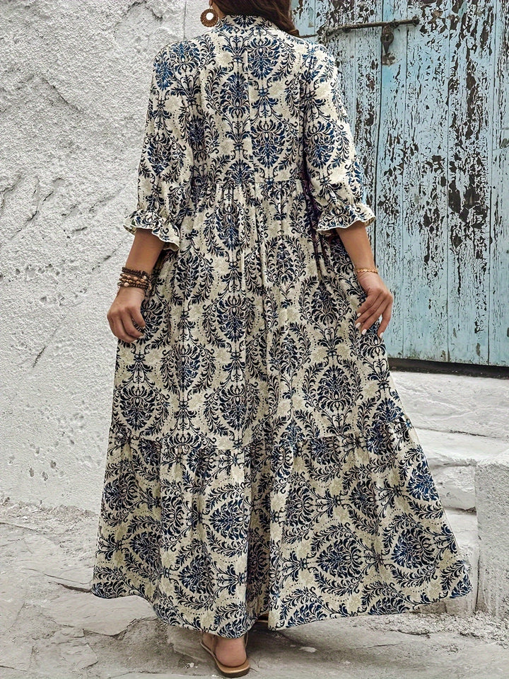 Molly - Boho Mosaik Kleid