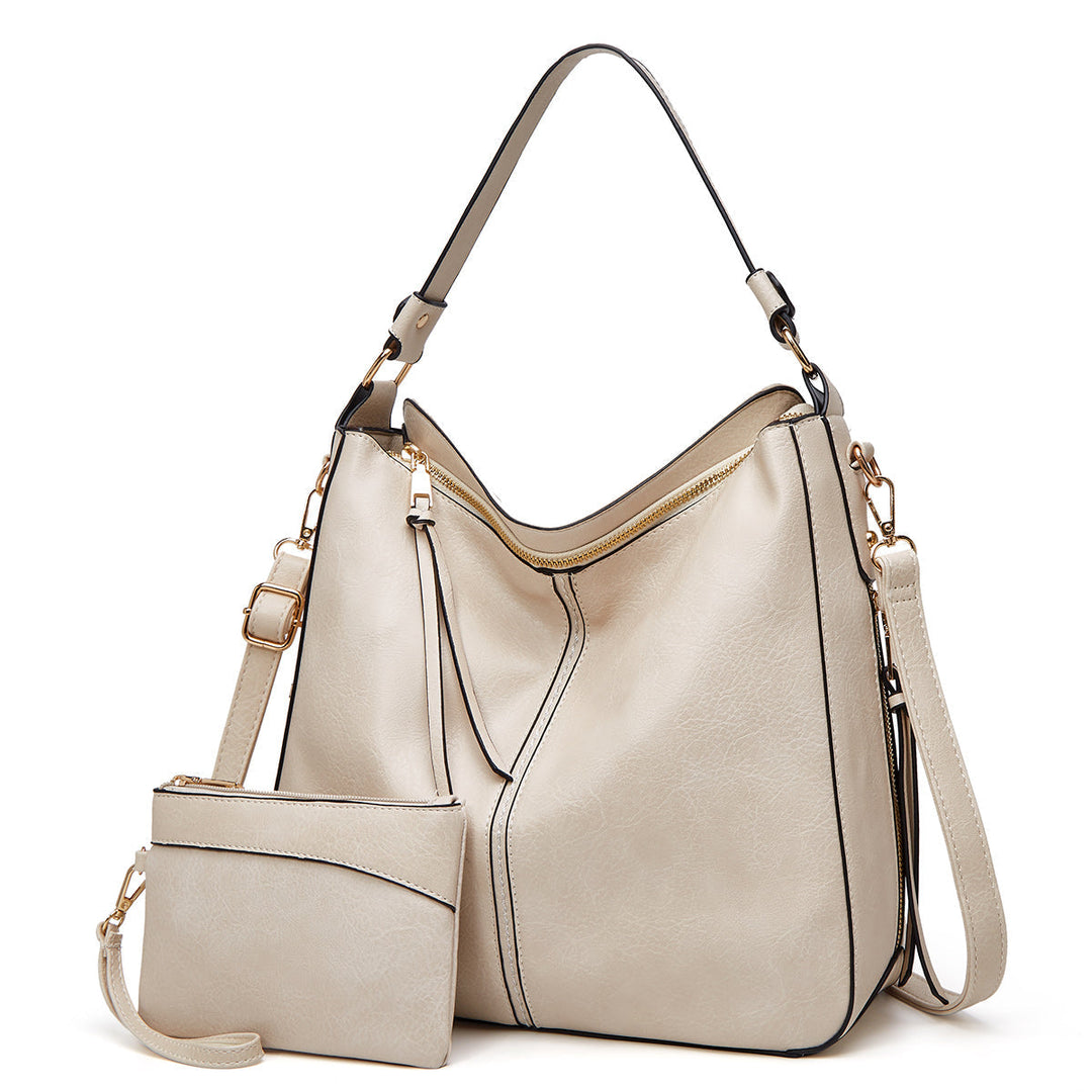 Brooklyn™ Tote Elegance | Große Kapazität Schultertasche