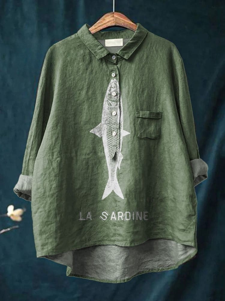 Lily | Sardine Graphic Tee