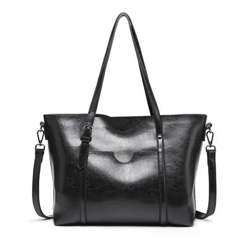 Anna's Luxe Classic | Schultertasche aus Kunstleder