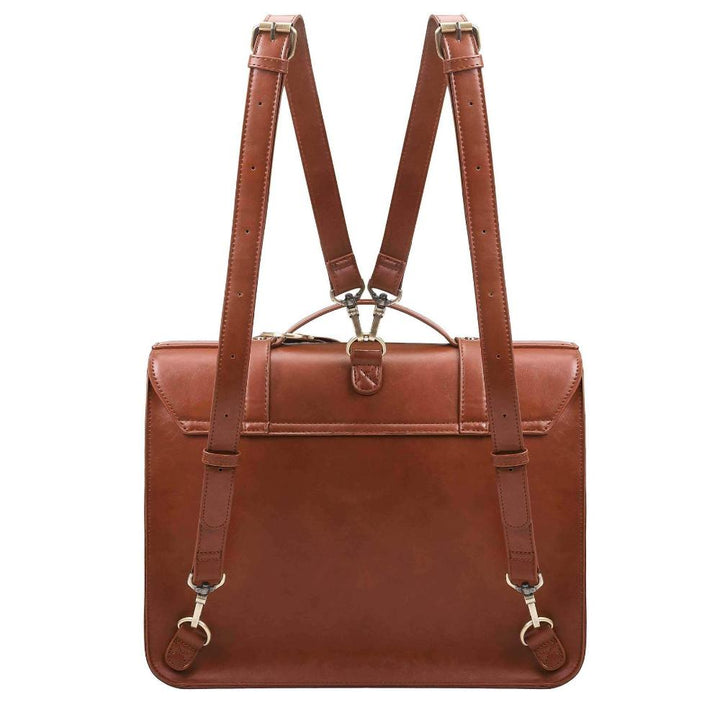Vintage Kissé Bag in Blau-Rose