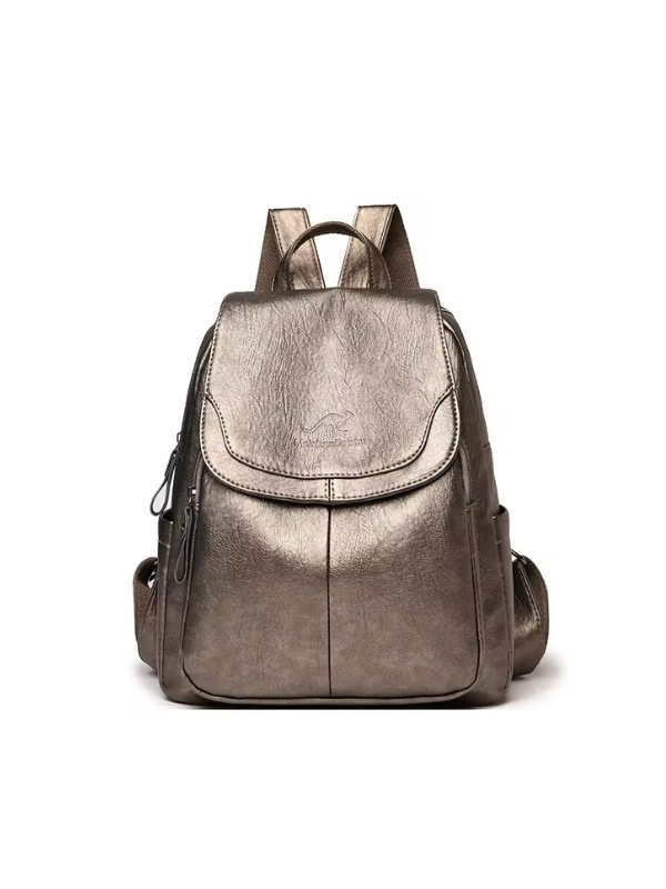 Isla - Diebstahlsicherer PU-Leder Rucksack mit RFID-Schutz und Stilvollem Design