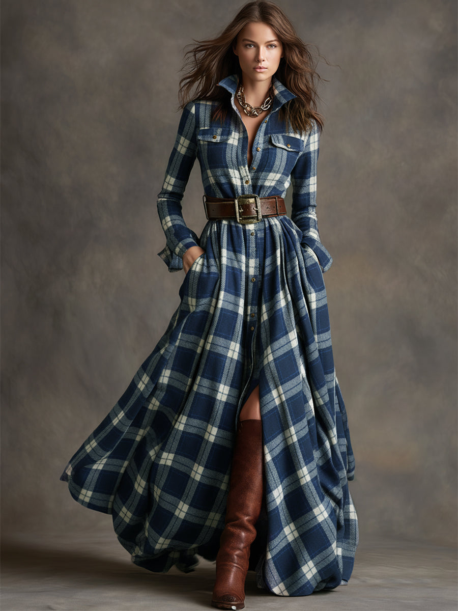 Scarlett | Kleid mit Taillengürtel