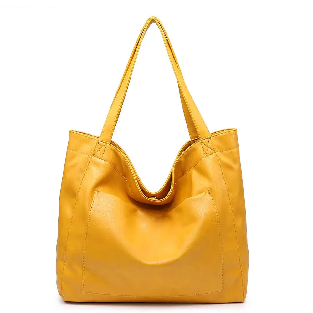 Graces Luxe Grandeur | Weiche Leder Schultertasche