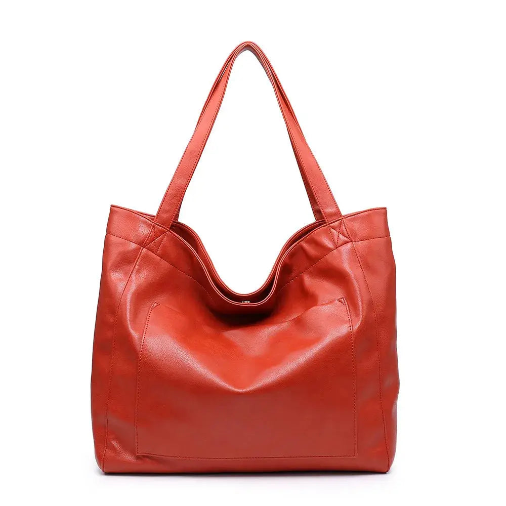 Graces Luxe Grandeur | Weiche Leder Schultertasche