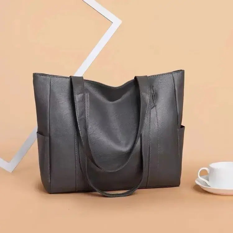 Graces Minimalistisches Luxus | Weiche Leder Schultertasche