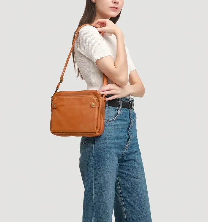 Kims Meisterwerk | Leder Tasche