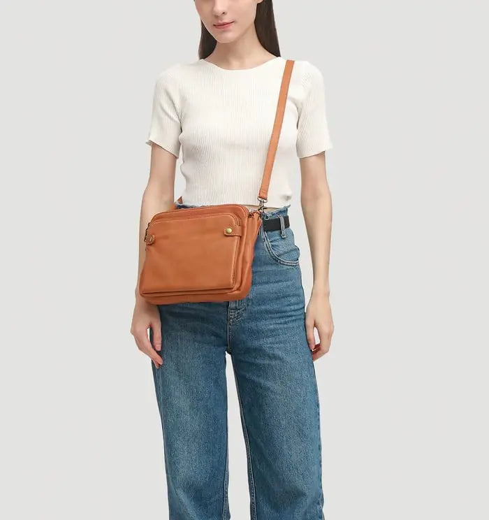Kims Meisterwerk | Leder Tasche