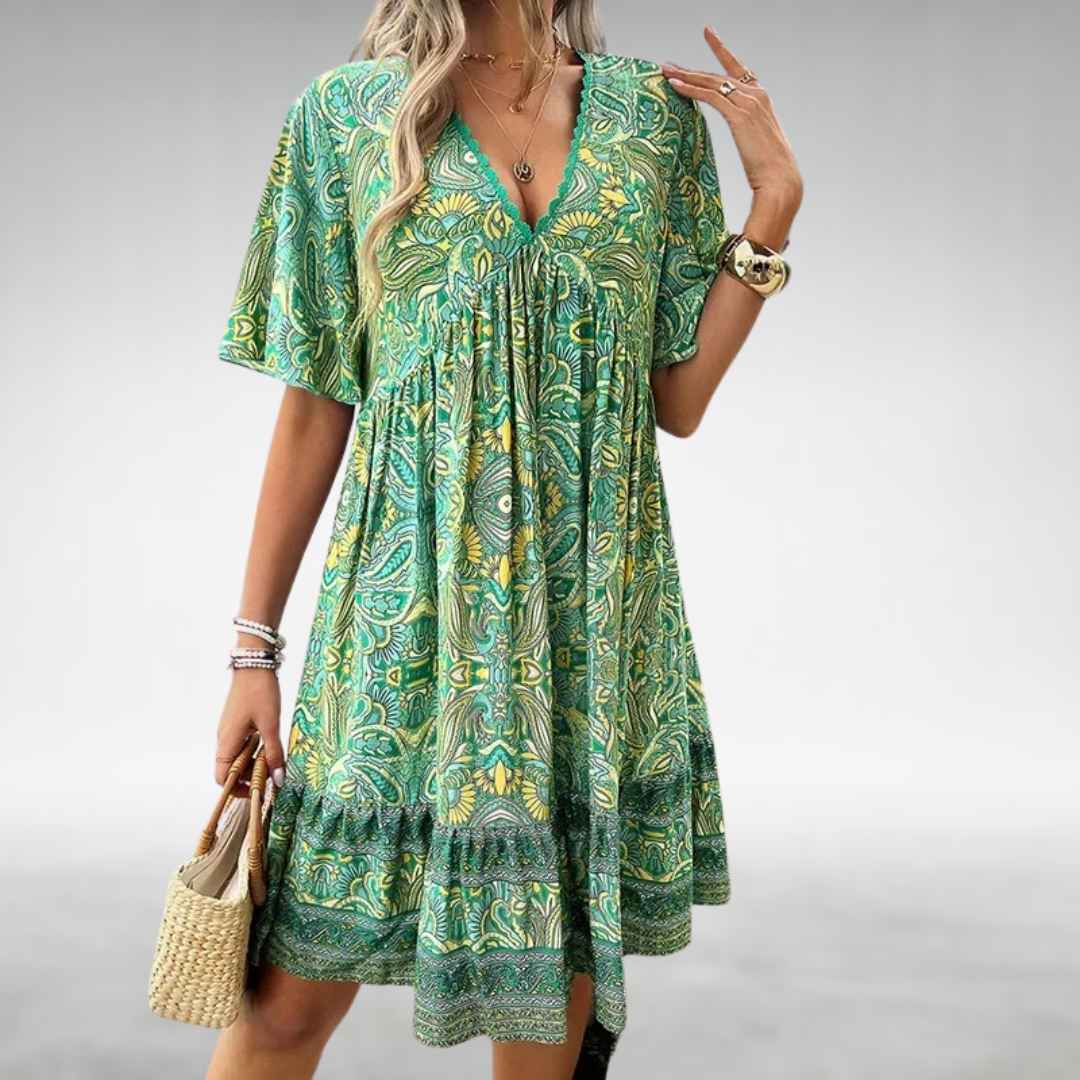 Quinley - Boho Swing Kleid