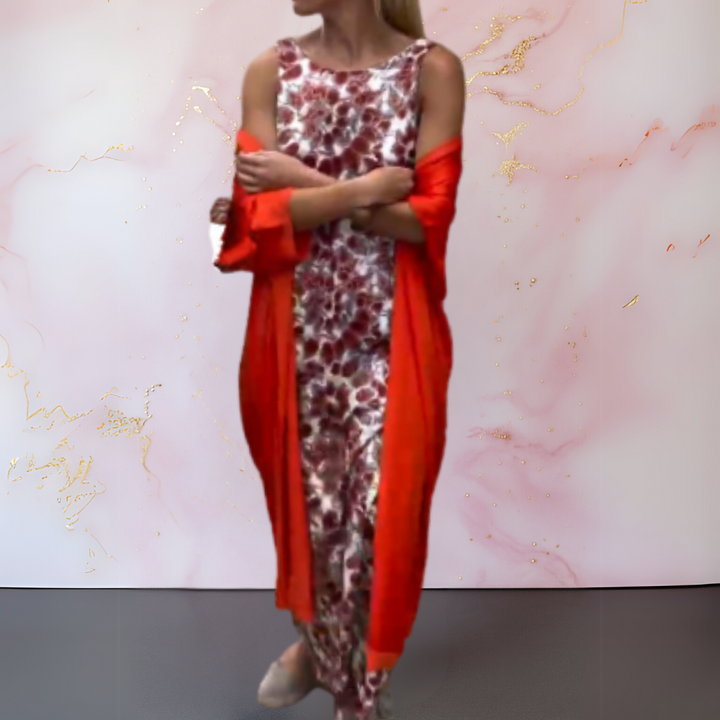 Melanie™ | Elegantes Kleid mit passendem Cardigan