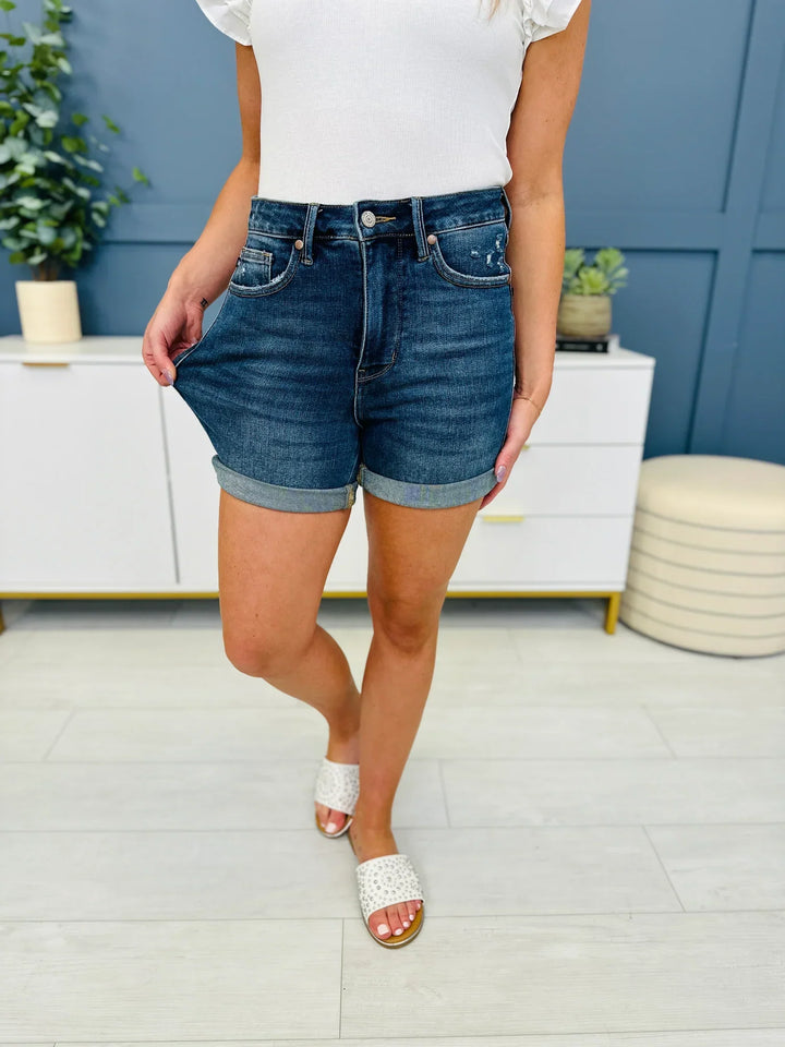 Avery - Lässige Denim-Shorts