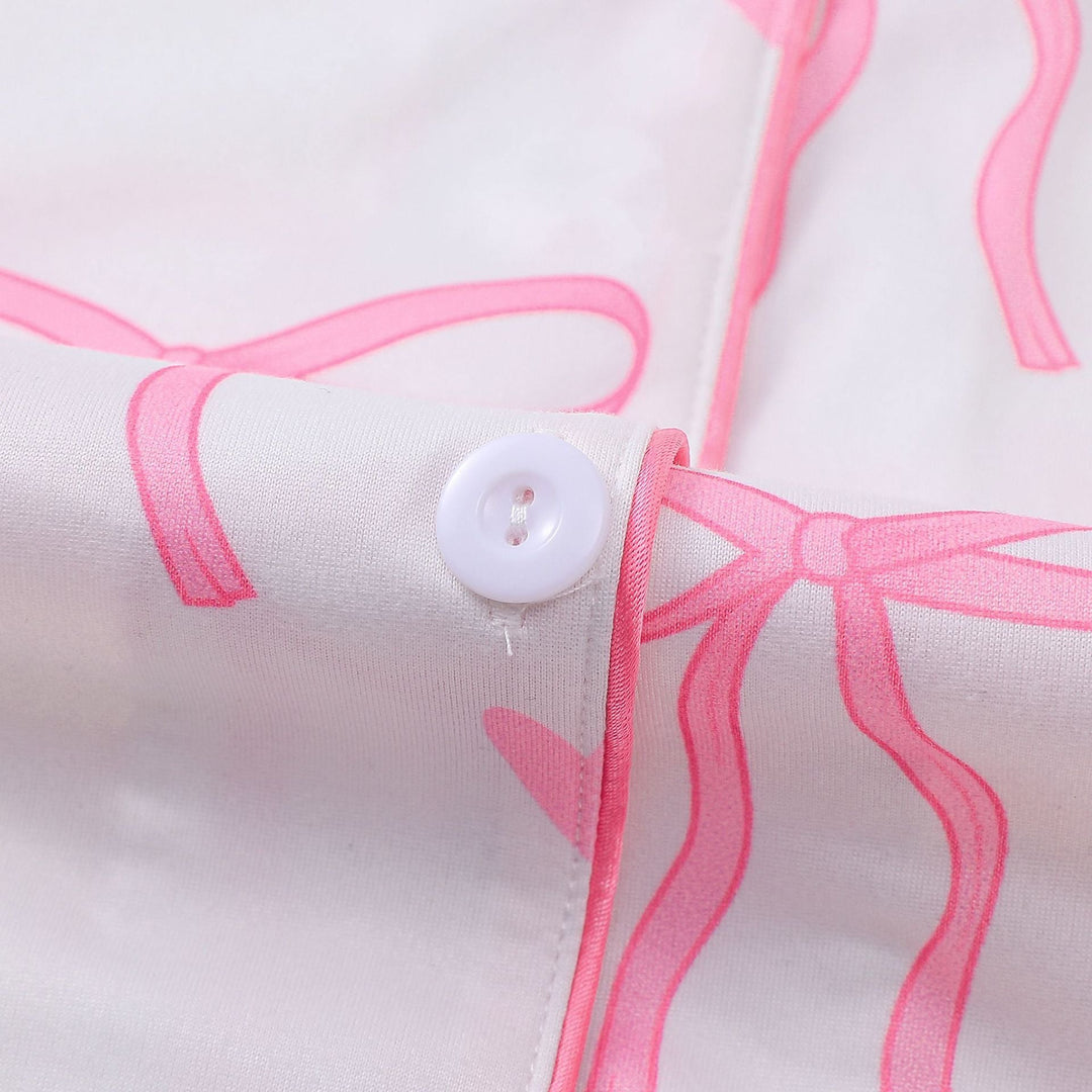 SHAKILA™ - Lässiges Crop-Shirt und kurzes Pyjama-Set