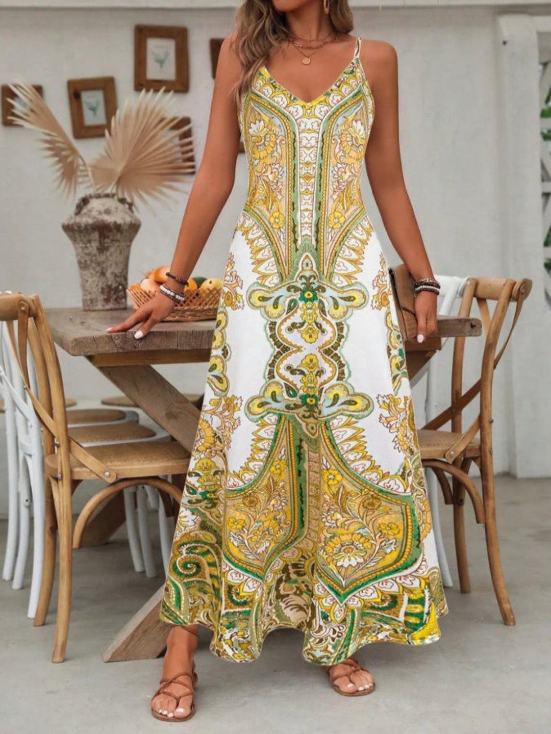 PUGAR™ - Schickes ärmelloses Sommer-Maxikleid mit Trägern